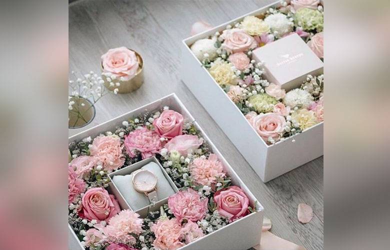 باکس گل برای ساعت، یک انتخاب شیک