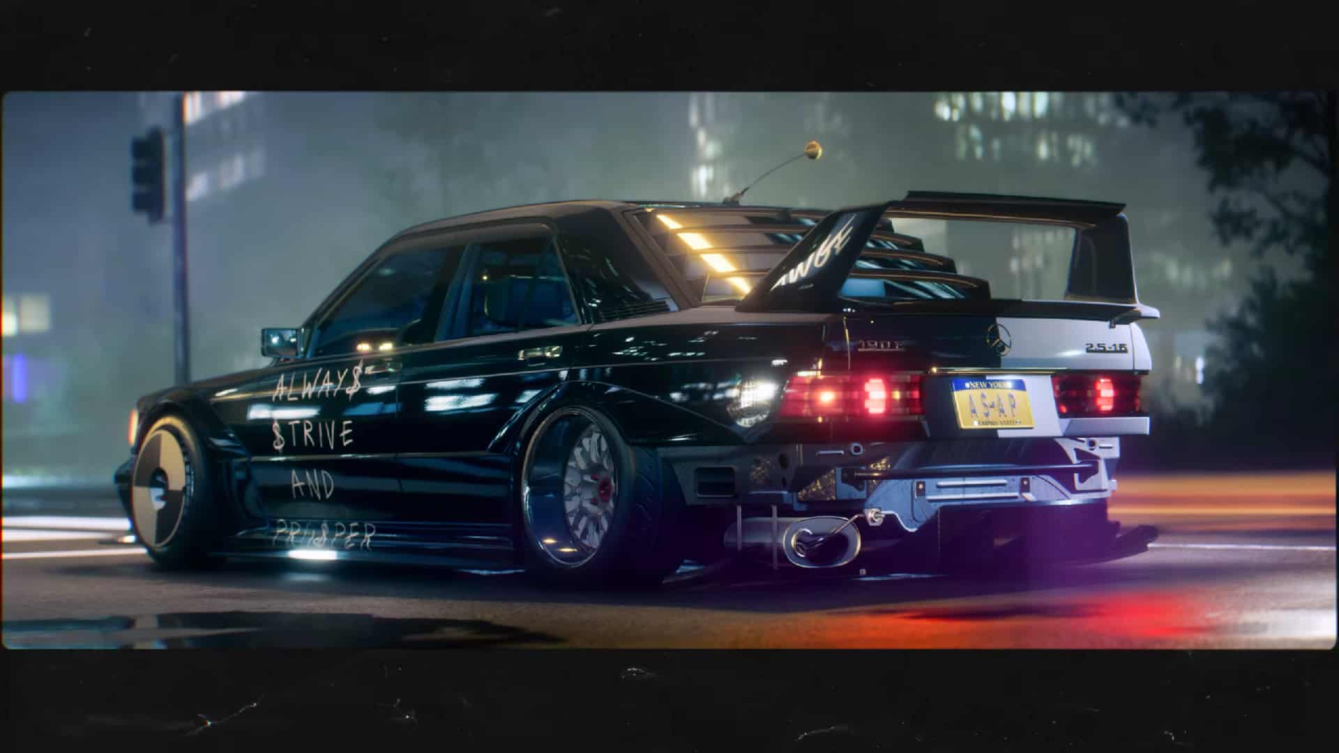 ماشین‌های موجود در بازی Need for Speed Unbound