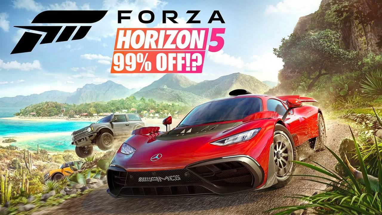 بازی Forza Horizon 5 با 99 درصد تخفیف فروخته شد