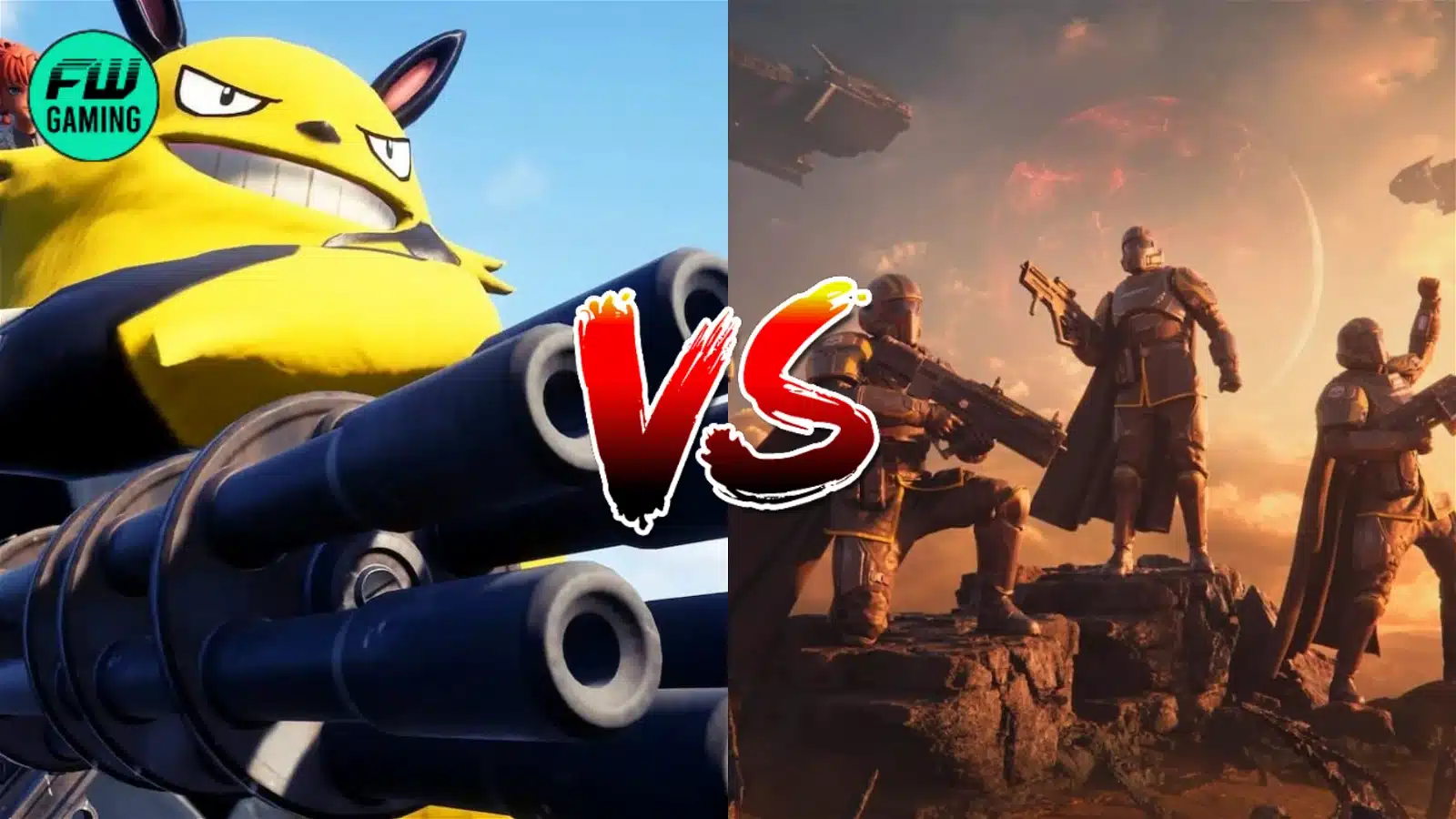 Helldivers 2 و Palworld