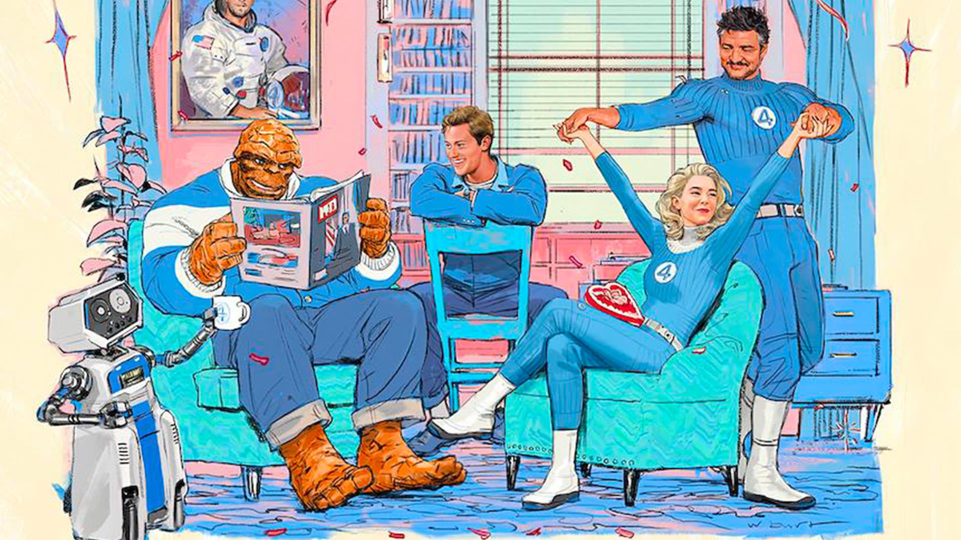 پایان فیلمبرداری فیلم Fantastic Four؛ اکران سال ۲۰۲۵