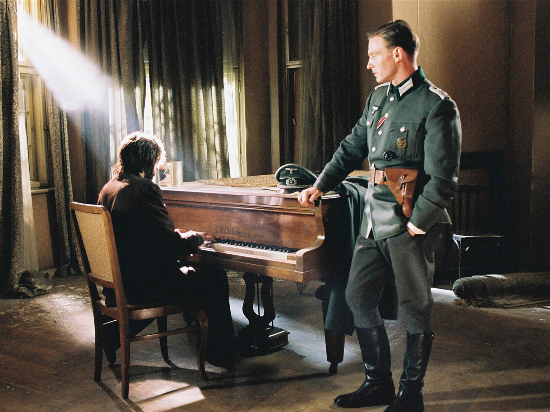 آدرین برودی در فیلم The Pianist