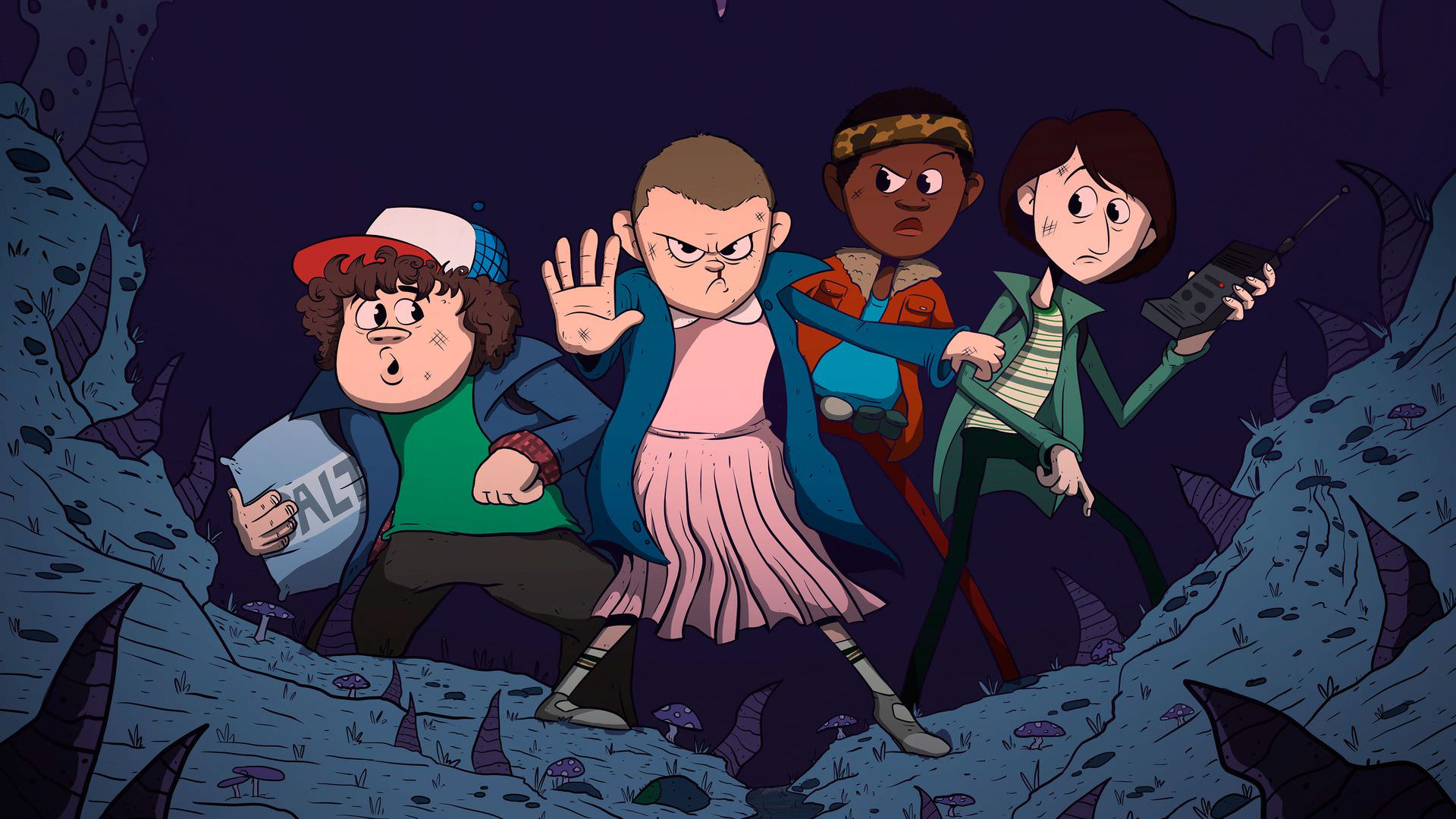انیمیشن Stranger Things