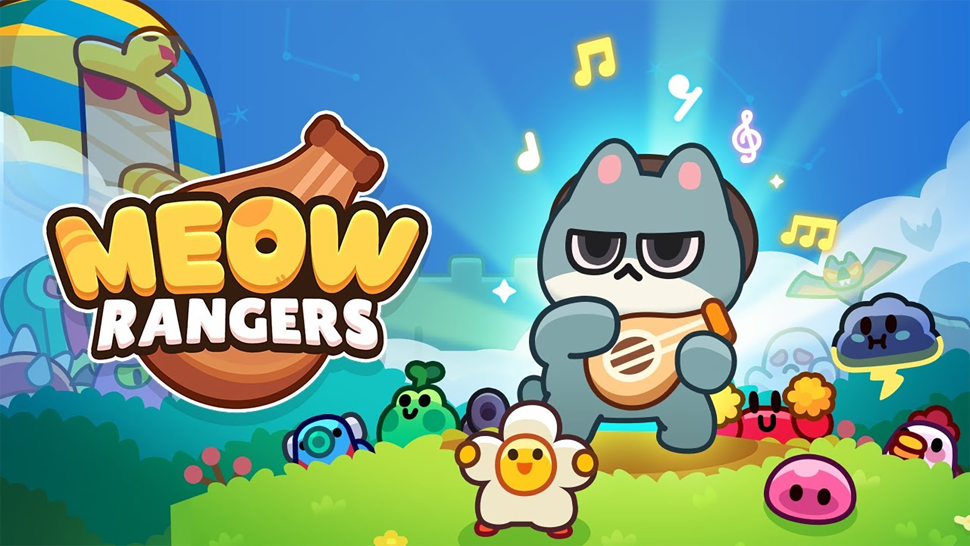 عرضه بازی موبایل Meow Rangers: گربه‌های قهرمان در عرصه نبرد