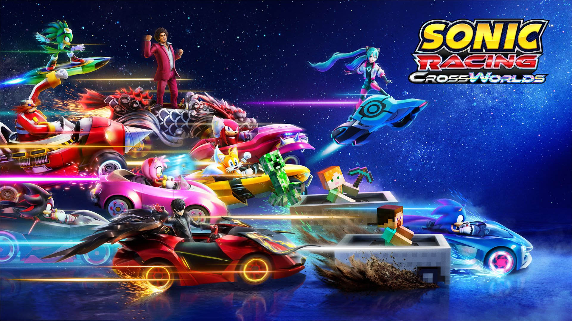 تریلر بازی Sonic Racing: CrossWorlds منتشر شد