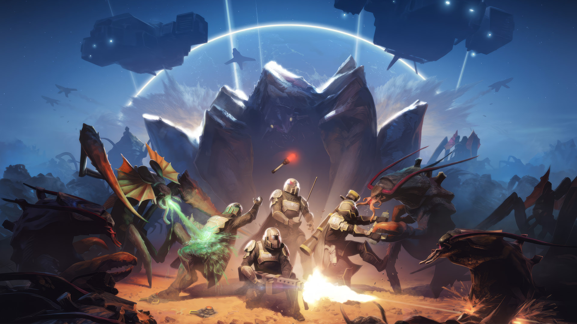 منتظر Helldivers 3؛ نباشید تمرکز توسعه دهندگان روی پشتیبانی Helldivers 2