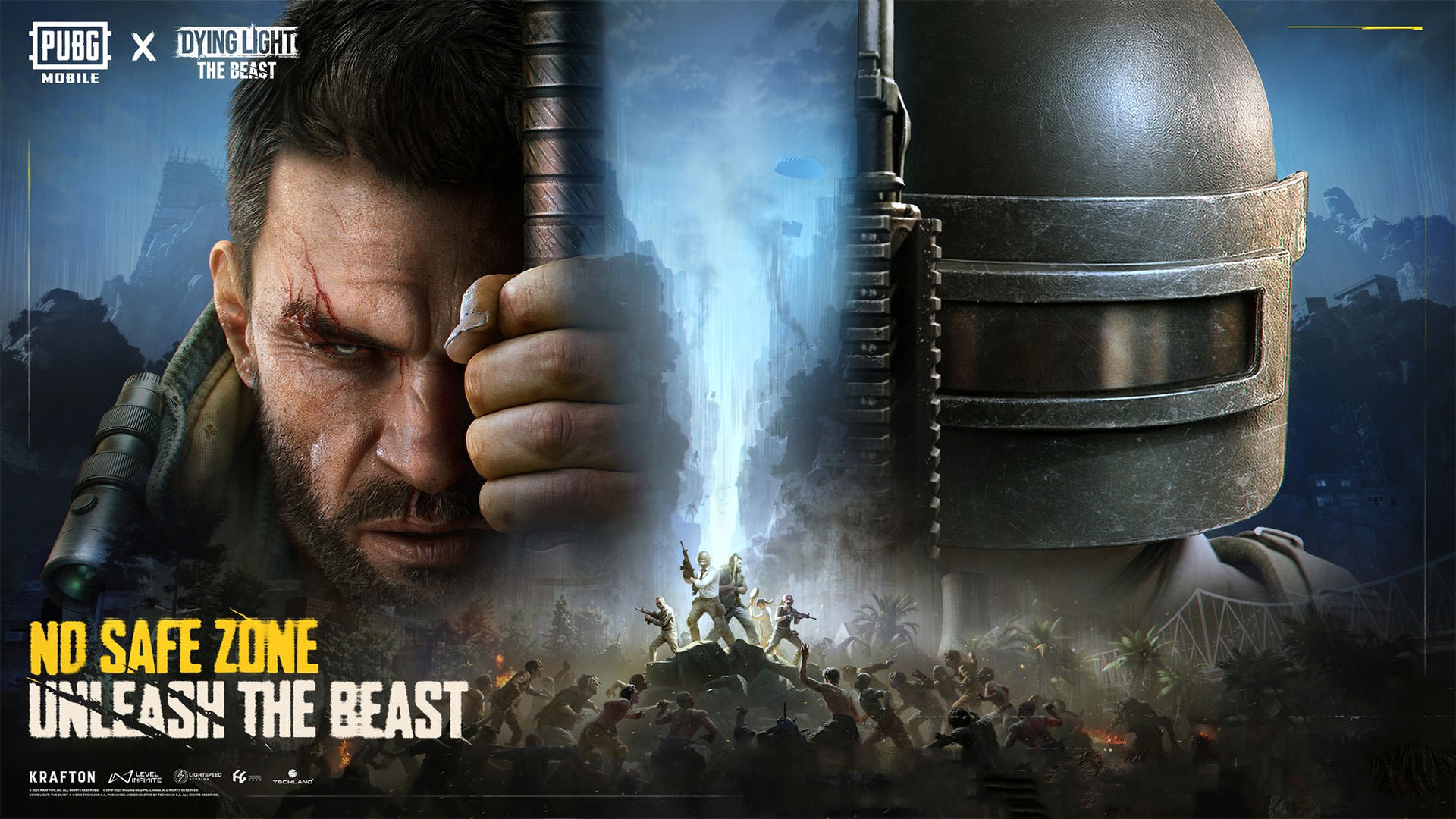 رویداد زامبی پابجی موبایل با همکاری Dying Light: The Beast