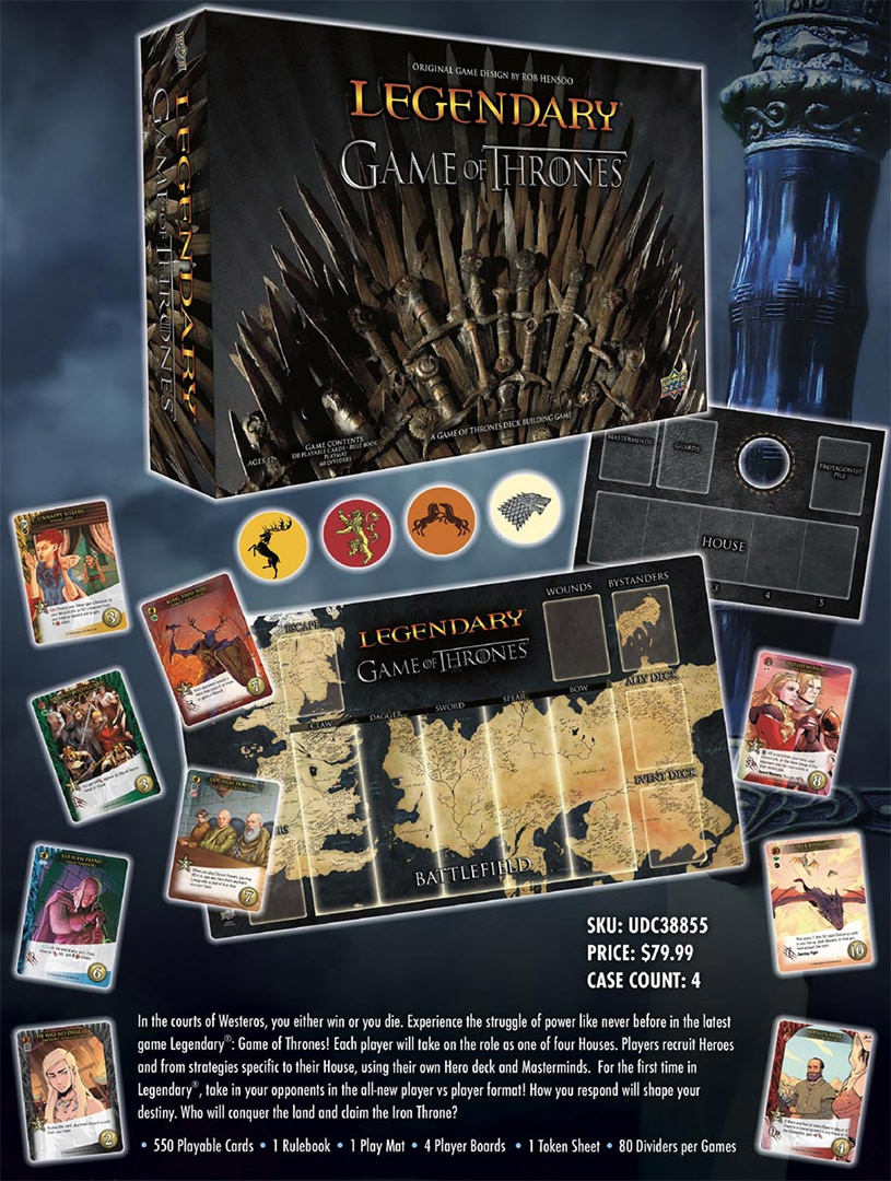 بازی Legendary: Game of Thrones
